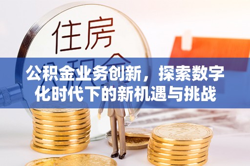 北镇公积金业务创新，探索数字化时代下的新机遇与挑战