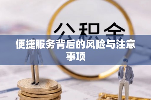 北镇便捷服务背后的风险与注意事项